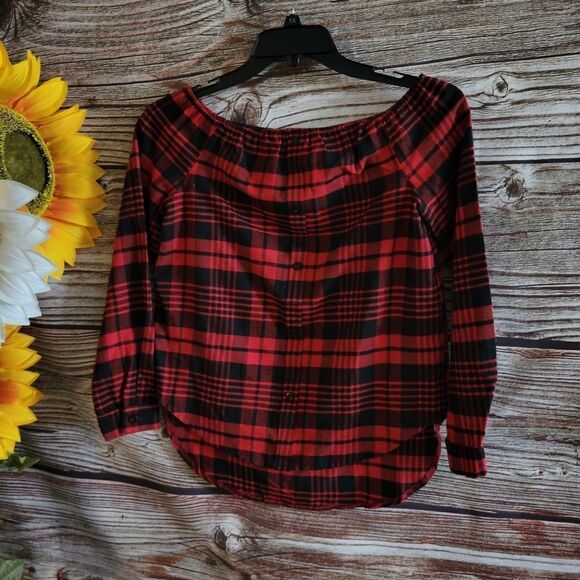 Coeur De Vague Woman's off the shoulder top small Pre-owned - Picture 1 of 6